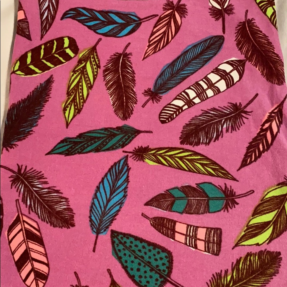 Lula Roe Patterned Leggings Size TC